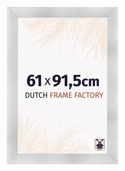 Fotolijst 61x91,5 cm - MDF - Aluminium Geborsteld - Praag
