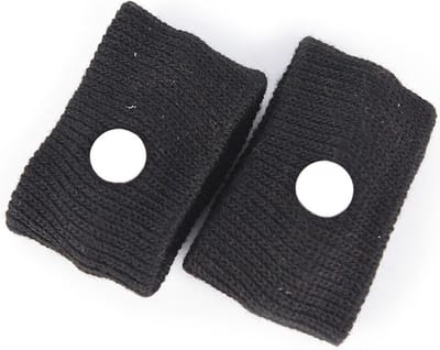 Anti-wagenziek bandjes | 1 paar | zwart