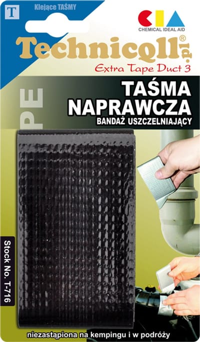 Sterke reparatietape 3m x 50mm - waterdicht en universeel