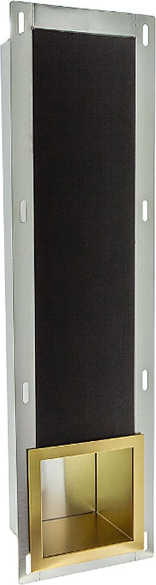 Inbouw Reserve Toiletrolhouder - Lonis Reson - RVS - Geborsteld Goud