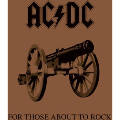 AC/DC - For Those About To Rock We Salute You (LP)