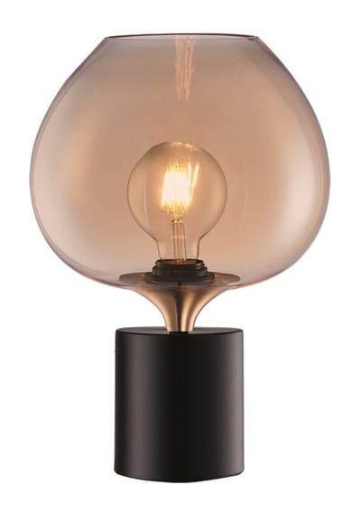 Freelight Tafellamp Fresu Amber Glas Ø 24cm Fitting E27