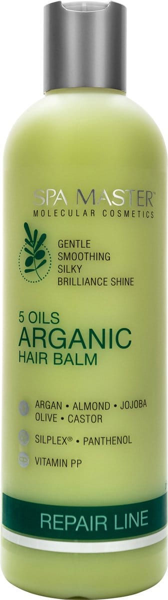 Spa Master Argan Hair Balm – Arganolie Haarcrème – Intensieve Voeding voor Droog & Beschadigd Haar – 330ml