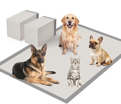 Dailygoods- Inzetstukken 94 x 137 cm - 25 Stuks - Zeer Absorberend - Lekvrij - Antislip Onderkant - Ideaal voor Grote Honden - Hondenpads