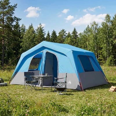 vidaXL - Familietent - 533 - x - 312 - x - 230 - cm - Blauw
