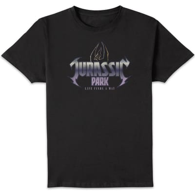 Jurassic Park Life Finds A Way Men's T-Shirt - Zwart - S