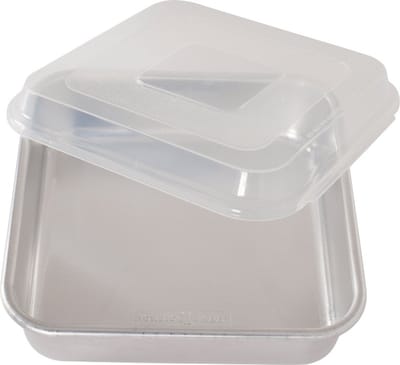 Bakvorm, Vierkant, met Deksel, 23 cm, Aluminium - Nordic Ware | Naturals