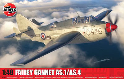 Airfix Modelbouwpakket Militaire voertuigen - 11007 Fairey Gannet AS.1/AS.4 Plane Plastic - 1:48 - Modelbouw
