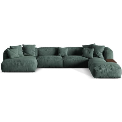 5-zits U-bank Martina rechts velvet | Micadoni