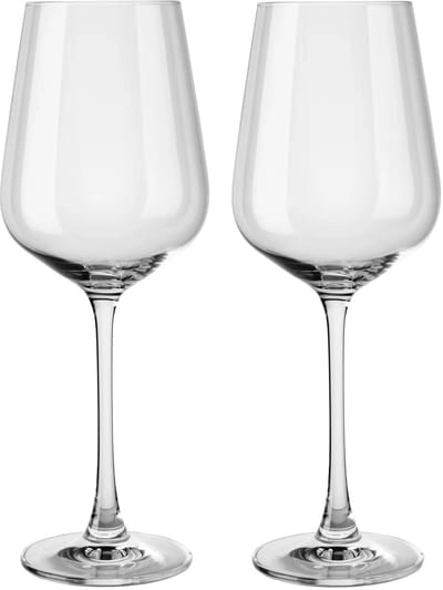TableTalks rode wijnglazen 450 ml - Set van 2 - Kristalglas - Loodvrij - Vaatwasserbestendig