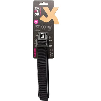 Duvoplus - Halsband Voor Dieren - Hond - Ultimate Fit Comfy Halsband Fashion L - 45-51cm Granite Black - 1st