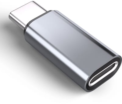 Lightning (vrouwelijk) naar USB-C (mannelijk) adapter, compatibel met iPhone 15