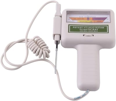 Draagbare Waterkwaliteit Tester voor pH, Chloor en Zwembad Analyse - Meet- en Controleapparaat voor Spa en Zwembad Waterkwaliteit