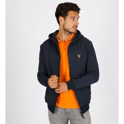 Q1905 Vest velp dlx donker