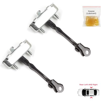EDP1551-1 Lot de 2 Butées de Porte Arrière Limiteurs de Charnière pour Toyota Auris MK1 E150 E15 2007-2012 68630-02121