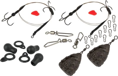 Statisch Doodaas End Tackle Set - Doodaas Onderlijn - Doodaas Dreg - Doodaas Dobber - Doodaas Set - Onderlijn Snoek - Onderlijn Snoekbaars -