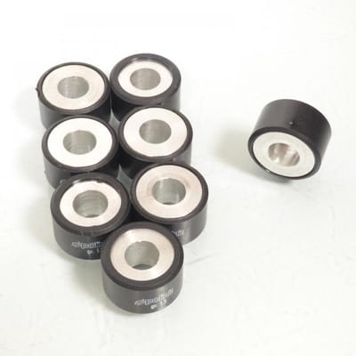 Galet rouleau de variateur Polini pour scooter Yamaha 500 Tmax 2001 à 2020 25x15 13Grs / 242.225 Neuf