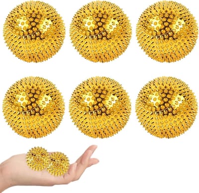Set van 6 Magnetische Massageballen voor Stressverlichting, Acupunctuur en Ontspanning