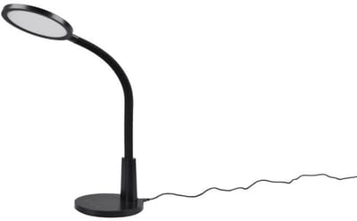 REALITY SALLY - Tafellamp - Bureaulamp - Zwart - incl. 1x SMD 8,4W - Touchdimmer - Timer