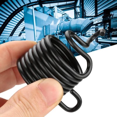 Dailygoods - Air Hammer - Vervangbare Veer - Hoge Snelheid - Zwart - Gecomprimeerde Lucht Hamer - Voor Diverse Machines - 1 Stuk