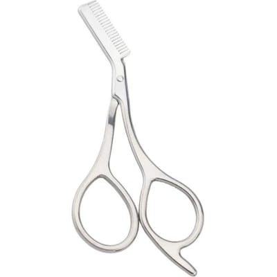 1 pièce Ciseaux Tondeuse Sourcils en Acier Inoxydable Outil de Soin de Précision Pour Hommes Femmes Épilation Sans Effort Rasoir