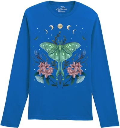 Vlinder Luna And Rhododendron The Coloured House Longsleeve T-shirt XXL