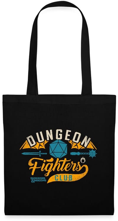 Dungeons And Dragons Dungeon Fighter Club Tas Van Stof Schoudertas