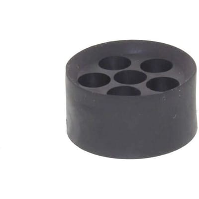 Wiska 10106278 MFD 32/06/040 Meervoudig dicht-inzetstuk Slagvast, Met trekontlasting M32 M32 Kunststof Zwart (RAL 9005) 25 stuk(s)