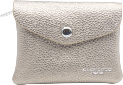 Flora & Co - Dames Portemonnee - Portefeuille - Beurs - Wallet - met rits - goudkleurig