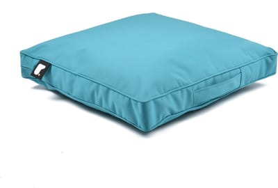 Extreme Lounging - b-pad vloerkussen - meditatiekussen - binnen & buiten - uv- en waterbestendig - 65x65cm - Aqua