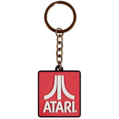 Difuzed Atari Rubberen Sleutelhanger-Logo (Diversen) Nieuw