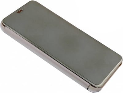 Ntech Goud LED Flip Cover Hoesje Geschikt Voor Samsung Galaxy S10