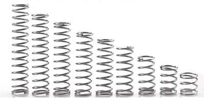 Trekveer Drukveer - Verlengde Veer - Metaalbewerking - Roestvrij Staal - 1.8 x 25 mm - Zilver
