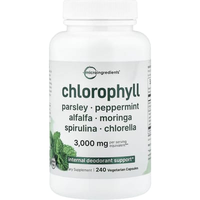 Micro Ingredients, Chlorophylle, 240 Capsules Végétales