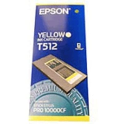 Epson T512 inktcartridge geel (origineel)