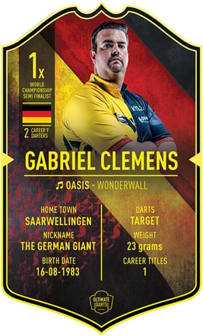Ultimate Card Gabriel Clemens - V2 - 37x25 cm - Plastic