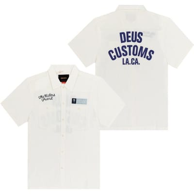 DeuS Ex Machina Voortuin Korte Mouw Heren S Shirt Dmp255066 DMP255066 VWH (M) gray