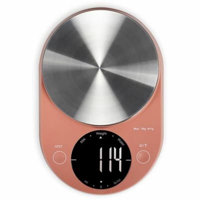 LIVOO – DOM493T – Keukenweegschaal – 5 kg – 1 g – Verlicht lcd-scherm
