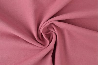 Molton stof - Donker oud roze - 1 meter - Per meter - 150cm breed