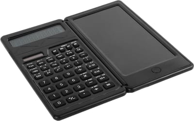Wetenschappelijke Rekenmachine - Wiskunde Calculator - Studeren Wiskunde - Met Handschriftbord - 17 x 8 x 2 cm - Zwart
