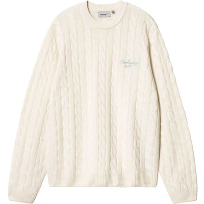 Carhartt Wip Signature Sweatshirt Beige