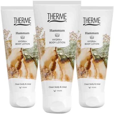 Therme Hammam Hydra+ Bodylotion - 3 x 200 ml - Voordeelverpakking