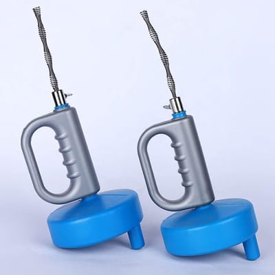 Afvoerslang - Ontstopper Pijp - Verstopping Verhelpen - Versterkte Veer - 10 Meter - Blauw