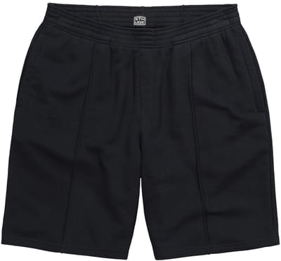 STHUGE - Heren - Sweatbermuda elastische band naad op de pijp - Zwart - Maat 3XL