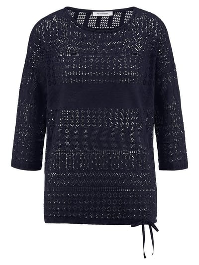 Shirt Van Peter Hahn blauw