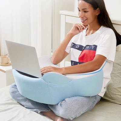 Reading Pad Lapdesk voor Laptop - Comfortabele Gaming Pillow voor Bed en Bank