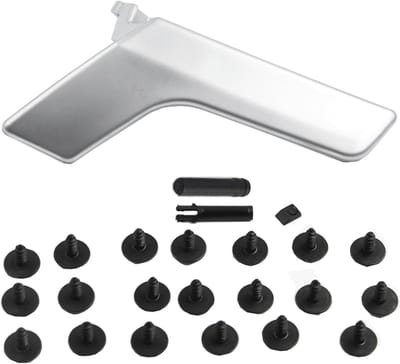 Interne Deurgreep Links voor Mercedes-Benz C-Class W204, S204, X204 en GLK - Mat Zilver, Geschikt voor Voor- en Achterstoelen