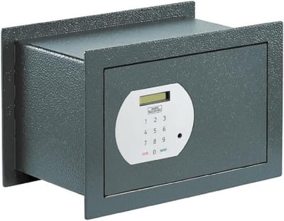 Wandkluis met Elektronisch Cijferslot en Motorvergrendeling - Antraciet