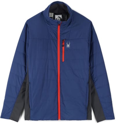 Spyder Heren Glissade Insulator Jacket Blauw Maat M