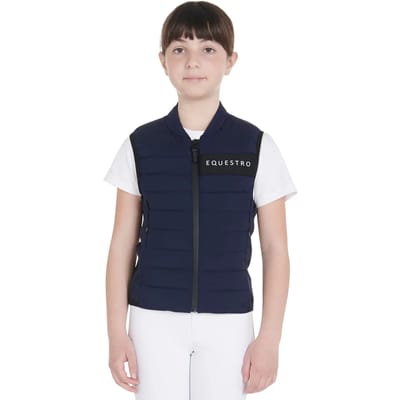 Technische mouwloze jas voor meisjes Equestro